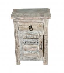 SOLID RECLAIMED TEAK WOOD SIDETABLE END TABLE