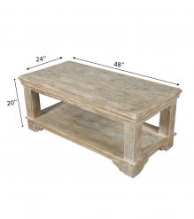 SOLID RECLAIMED TEAK WOOD COFFEE TABLE