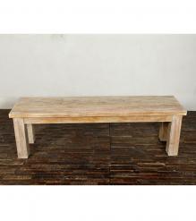 SOLID RECLAIMED TEAK BENCH