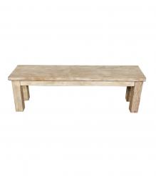 SOLID RECLAIMED TEAK BENCH
