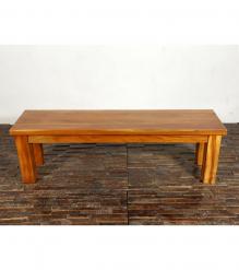 SOLID RECLAIMED TEAK BENCH