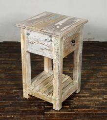 SOLID RECLAIMED TEAK WOOD SIDETABLE END TABLE