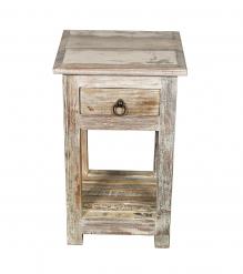 SOLID RECLAIMED TEAK WOOD SIDETABLE END TABLE