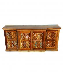SOLID RECLAIMED TEAK WOOD SIDEBOARD