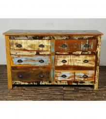 SOLID RECLAIMED TEAK WOOD DRESSER SIDEBOARD BUREAU