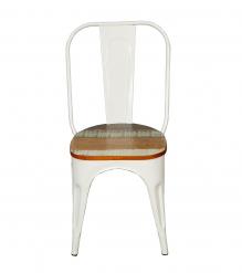 WOODEN IRON CHAIR 