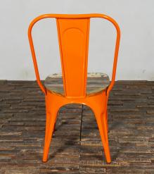 WOODEN IRON CHAIR 