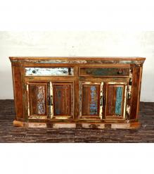 SOLID RECLAIMED TEAK WOOD SIDEBOARD