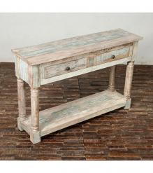 SOLID RECLAIMED TEAK WOOD CONSOLE