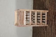 SOLID RECLAIMED TEAK WOOD WINE BAR W/ DRAWER & TRAY