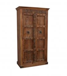 VINTAGE RECLAIMED TEAK CABINET W/ SHELVES