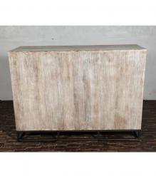 SOLID RECLAIMED TEAK WOOD DRESSER SIDEBOARD BUREAU