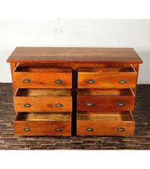 SOLID RECLAIMED TEAK WOOD DRESSER SIDEBOARD BUREAU
