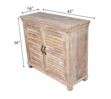 RECLAIMED TEAK 2 DOOR SIDEBOARD