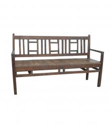 SOLID RECLAIMED TEAK BENCH