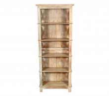 Solid Reclaimed Teak Wood Bookshelf Bookcase Shelving Unit