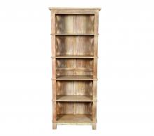 Solid Reclaimed Teak Wood Bookshelf Bookcase Shelving Unit