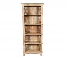 Solid Reclaimed Teak Wood Bookshelf Bookcase Shelving Unit