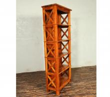 Solid Reclaimed Teak Wood Bookshelf Bookcase Shelving Unit
