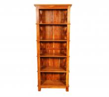 Solid Reclaimed Teak Wood Bookshelf Bookcase Shelving Unit