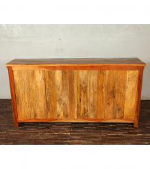 SOLID RECLAIMED TEAK WOOD SIDEBOARD SERVER CONSOLE W/ 4 DRAWERS & 4 DOORS
