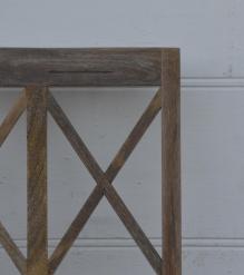 Wood And Leather Chair