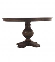 ROUND SOLID WOOD DINING TABLE