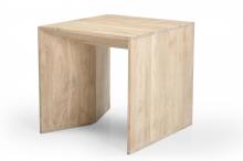 MODERN & ORGANIC SOLID WOOD END TABLE