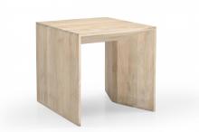 MODERN & ORGANIC SOLID WOOD END TABLE