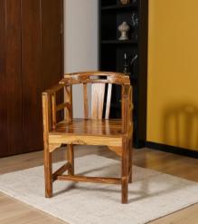 SOLID RECLAIMED TEAK WOOD CAPTAINS ARM CHAIR