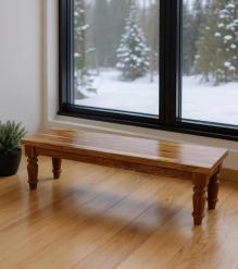 SOLID RECLAIMED TEAK WOOD BENCH