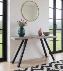 LIVE EDGE SOLID ACACIA CONSOLE / SOFA TABLE