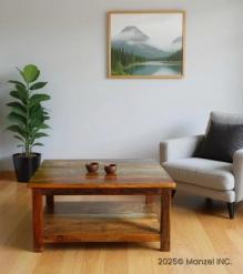 RECLAIMED TEAK SOLID WOOD COFFEE TABLE
