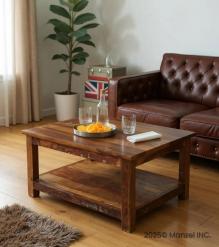 SOLID RECLAIMED TEAK WOOD COFFEE TABLE