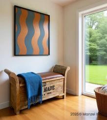 UPHOLSTERED STORAGE BENCH TRUNK