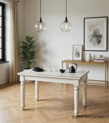 SOLID WOOD DINING KITCHEN TABLE