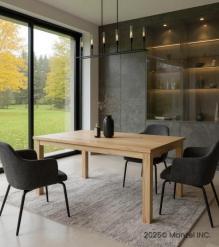 SOLID RECLAIMED TEAK WOOD TABLE