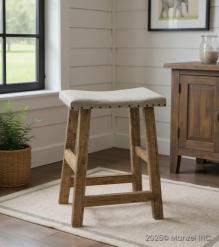 UPHOLSTERED COUNTER STOOL