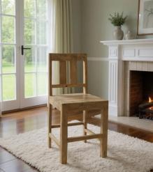 Bar wood stool