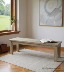 SOLID WOOD BENCH