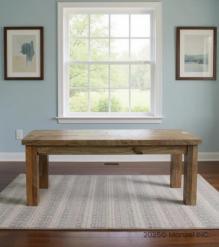 SOLID WOOD BENCH
