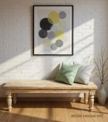 SOLID RECLAIMED TEAK WOOD BENCH