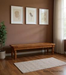 SOLID RECLAIMED TEAK WOOD BENCH