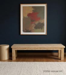 SOLID RECLAIMED TEAK WOOD BENCH