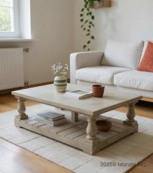 SOLID WOOD COFFEE TABLE