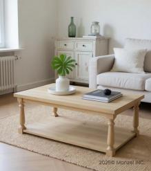 SOLID WOOD COFFEE TABLE - XL