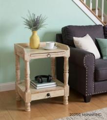 WOOD END TABLE / BEDSIDE TABLE