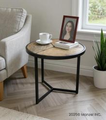 IRON & WOOD TABLE