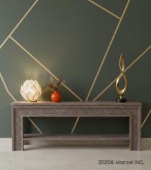HAND CARVED SOLID RECLAIMED TEAK WOOD CONSOLE TABLE