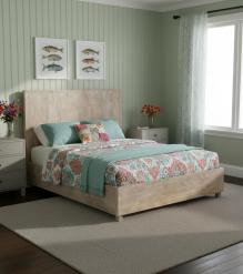 SOLID WOOD KING Bed